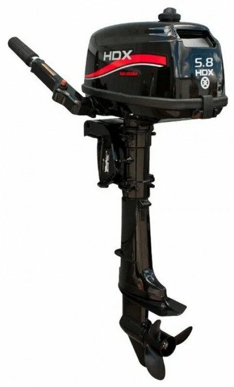 Лодочный мотор HDX T 5.8 BMS  5.8 л.с. двухтактный